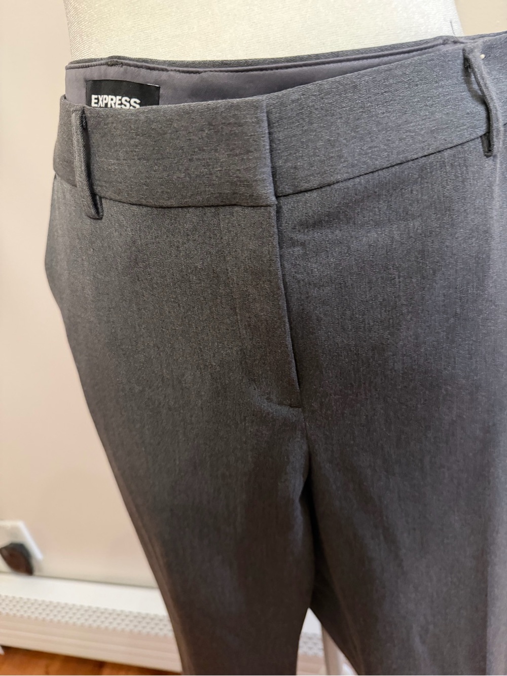 Express Charcoal Gray 2-Piece Pant Suit | Size 10 | Blazer NWT + Pants NWOT - Picture 14 of 15